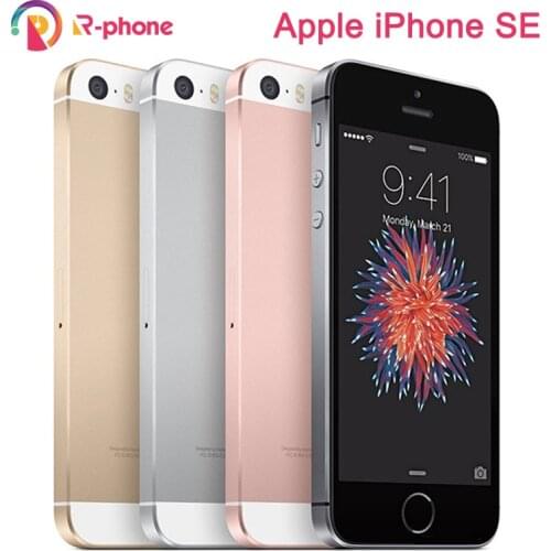 Original Apple iPhone SE Used 99% New 4G LTE Mobile Phone 16GB 32GB 64GB 4.0" 12MP Wifi Unlocked Cellphone