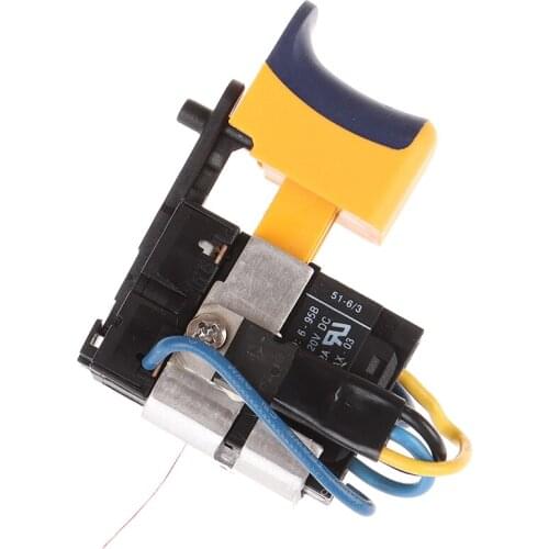 1pc DC 12V Lithium Rechargeable Drill Hand Drill Brushed DC Motor Speed Switch