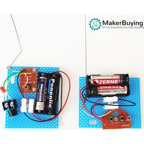 DIY Radio transmitter model science experiment school project radio