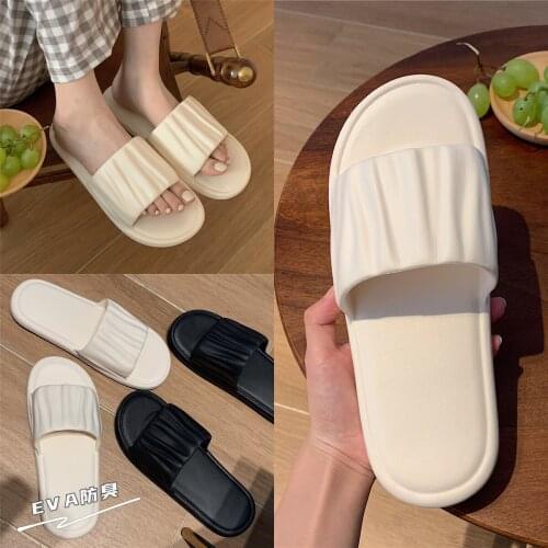 Womens Slippers Summer Beach EVA Soft-Soled Sandals Indoor Casual Shoes Home Bathroom Non-Slip Shoes