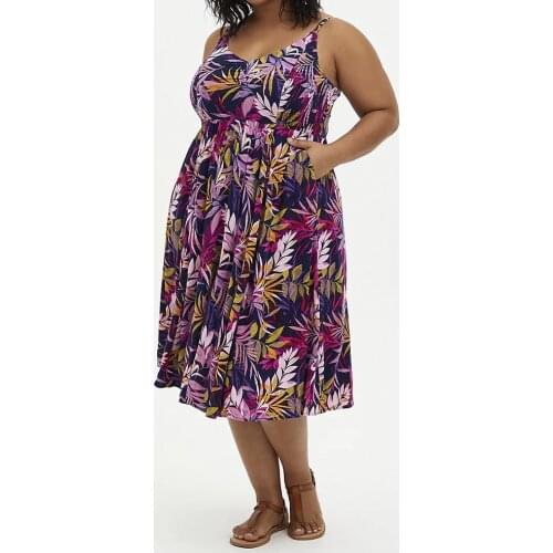 Plus Size Dresses for Women 4xl 5xl Sexy Boho Elegant Sleeveless Boho Flower Printed Vintage Backless Dress Loose Outfits