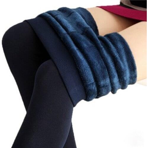 Winter Women Leggings Velvet Warm Pants Women Solid Color Legging Comfortable Stretchy Legging Keep Warm Hight Waist Leggings