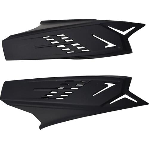 1 Pair Motorbike Helmet Decoration Motorcycle Helmet Horn Plastic Headwear Adhesive Moto Horn Modification Accessories