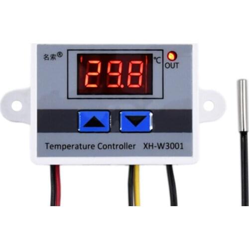 12V Digital Thermostat High Precision Temperature Switch Microcomputer Digital Display Controller