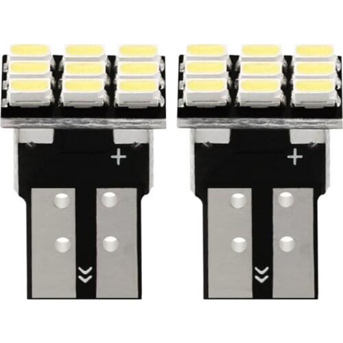 2-10Pcs Car Led White T10 W5W 1206 3020 9Smd Car LED Auto Marker Bulb Interior Lamp Clearance Light 12V DC Parking Light Bulbs