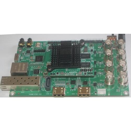 XILINX Kintex7 FPGA 3/6G 8-channel sdi sfp fiber hdmi2.0 4K video development board