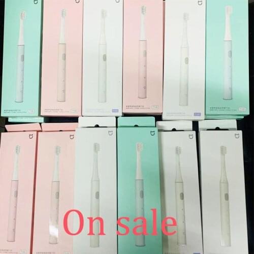 [Newest Version] Original Xiaomi Mijia T100 Mi Smart Electric Toothbrush 46g 2 Speed Xiaomi Sonic Toothbrush Whitening Oral Care