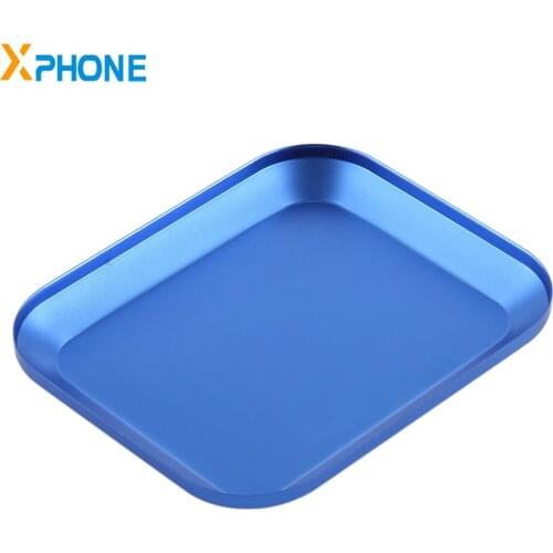 Aluminium Alloy Magnetic Nut Screw Tray Phone Repair Tool for Phone Car Repair Tools Supplies Color Random