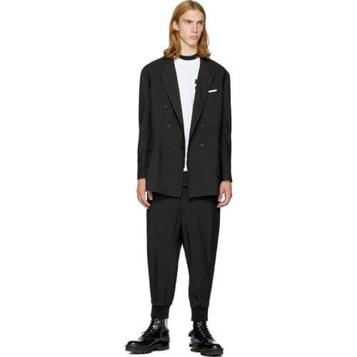 Homemade mens casual pants harems pants for autumn and winter