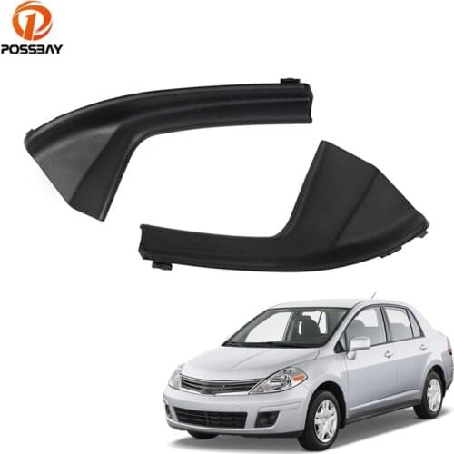 Car Cowl Grille Outer Cover Black Windshield Protection External Trim for Nissan Versa Sedan Hatchback 2007 2008 2009 2010 2011