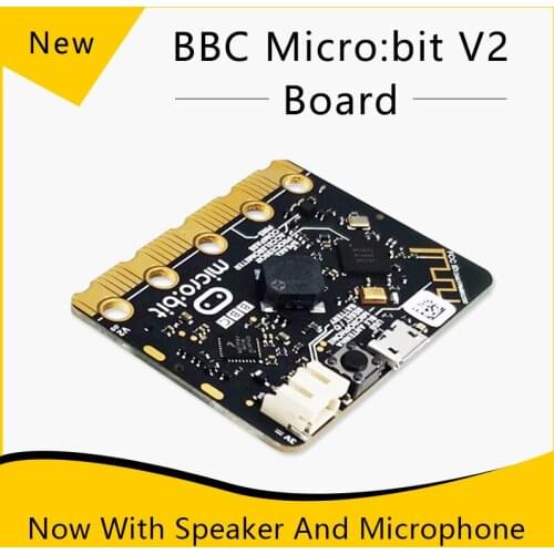 New BBC Micro:Bit V2 Get Creative With The New Micro Bit Now With Built-in Speaker And Microphone