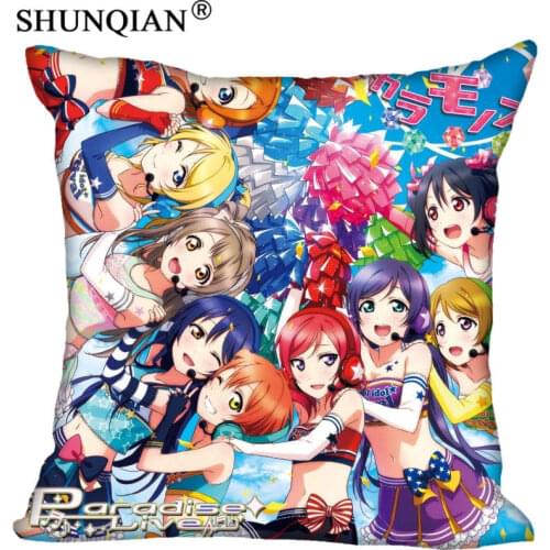 New Arrival Love Live School Idol Project Pillowcase Wedding Decorative Pillow Case Customize Gift For Pillow Cover A815