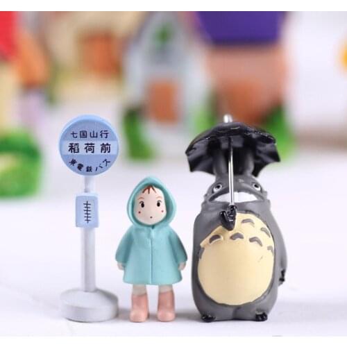 New Hayao Miyazaki My Neighbor Totoro Xiaomei Doll PVC Action Figure Hayao Miyazaki Japanese Anime Figures Figurines Kids Toys