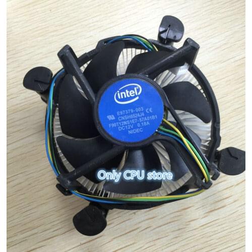 Inte G1840 G4560 G3220 G3260 G4600 G4400 Original Boxed processor CPU Radiator Cooling fan Coolers /Thermal compound /Cooler