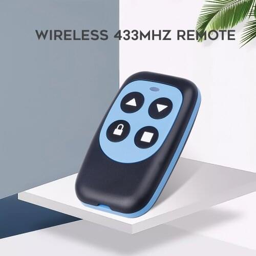 433MHZ Remote Control 4 Channels Garage Gate Door Shutter Doors Opener Remote Control Duplicator Clone Cloning Code Car Key