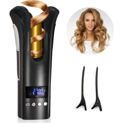 Hair curling iron Automatic ceramic Rotating Salon Magic Hair Curlers