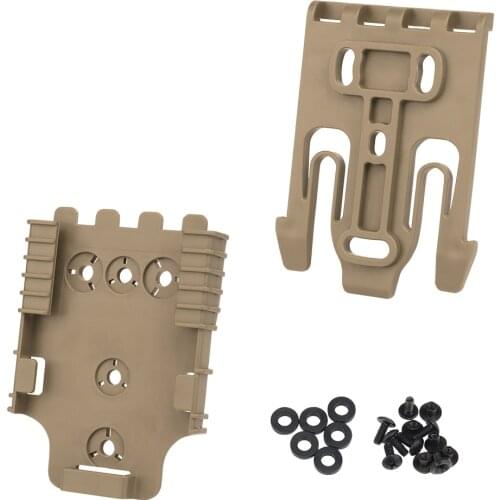 Tactical Drop Adapter Quick Locking System Kits Gun Pistol Holster Case Adapter Hunting Waist Belt Platform Accessories