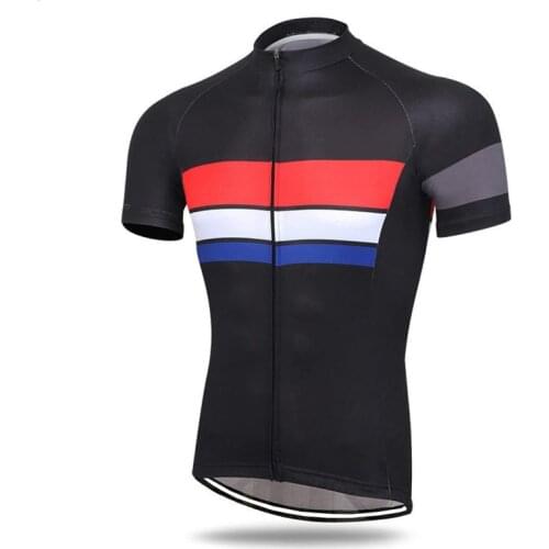 CUSROO 2021 bike Team Comfortable Bike Shirt Sportswear Cycling Clothing Red Black Customize Animation New MenS Cycling Jersey