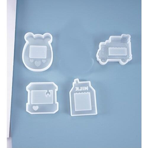 1 PCS Quicksand Silicone Mold DIY Jewelry Making Tool Moulds UV Epoxy Resin Decorative Craft