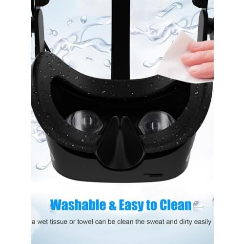 3d Glasses VR Covers Silicone Interface Cover Pad Accessory For HP Reverb G2 Waterproof Playstation VR Virtual Reality Glasses