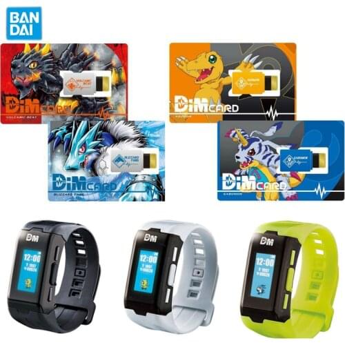 Bandai PB Limited Digimon Adventure Sports Bracelet Watch Digital Monster DIM Cards Collection Outdoor Kids Toys Christmas Gifts