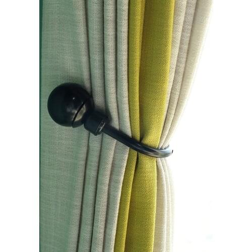 Curtain Tieback Holder Hook High Quality Retro Hollow Out Curtain Buckle Metal Wall Mounted Curtain Hook Curtain Decoration Tool