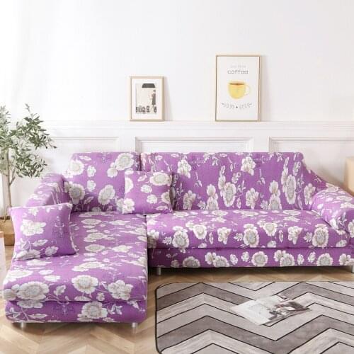 Elastic Sofa Covers for Living Room L Shape Sofa Need Buy 2 Pieces Sofa Cover Stretch Corner Couch Cover Slipcovers 1/2/3/4 Seat