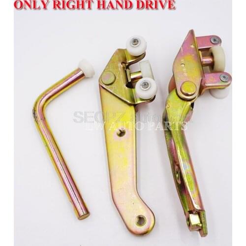 Left Sliding Door Bottom Middle Top Rollers set For VW T4 Transporter 1990-2003 701843335A, 701843405B, 701843436