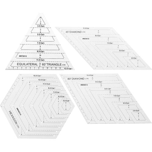 Rulers DIY Tools High Grade Transparent Acrylic Rulers Patchwork Ruler Quilting Rule Yardstick Cloth Cutting