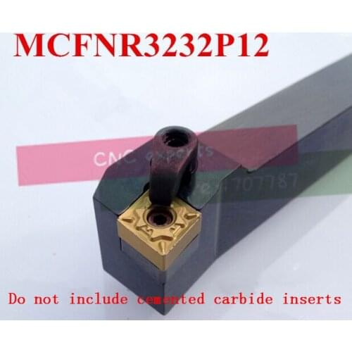 MCFNR3232P12, Metal Lathe Cutting Tools Lathe Machine CNC Turning Tools External Turning Tool Holder M-Type MCFNR/L