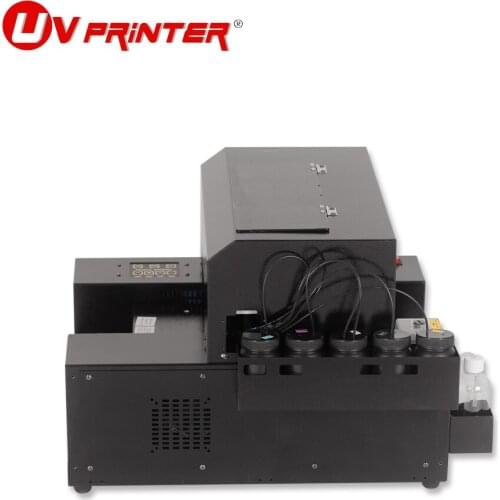 Multifunctional flatbed printing machine continuous ink supply system LED lamp cooling for silicone/ceramic/glass/metal printing