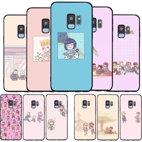 JoJos Bizarre Adventure Soft phone Case For Samsung S20 S10 S9 S8 S7 edge Plus Lite For Note 8 9 10 A6 A7 A8 A9 Cover