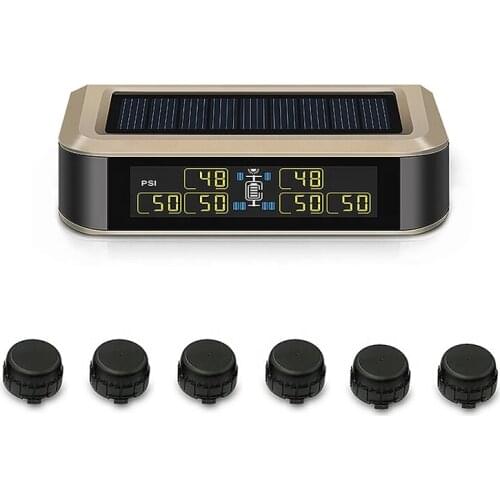 New Auto Sensor High Quality Car TPMS Business RV Family Travel Trailer Tire Pressure Monitoring System USB Line Charger