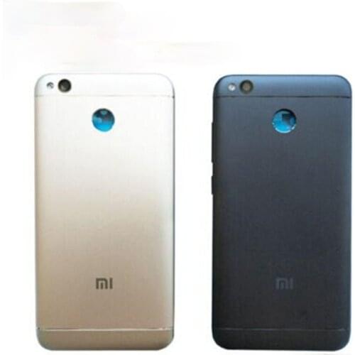 For Redmi4X Original Back Battery Cover Door Housing+Side Buttons+Camera Flash Lens Replacement For Xiaomi Redmi 4X