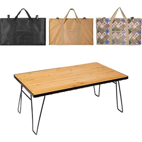 Folding Table Storage Bag Board Table Camping Picnic Drain Rack Storage Bag Organizer for Outdoor Travel Hiking Camping BBQ