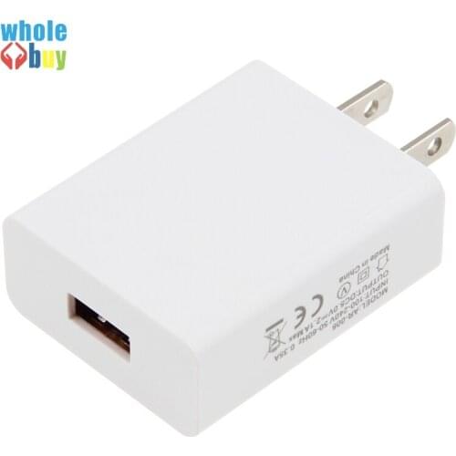 100pcs Hot Selling High Quality US Plug USB AC Travel Wall Charging Charger Power Adapter for IPhone X 8 7 6 Xiaomi Huawei HTC