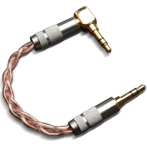 Fdbro 12-Core Audio Cable 3.5Mm Plug Male To Male Earphone Accessory Suitable for Mp3 Mp4 Frozen Monocrystalline Metal Plating