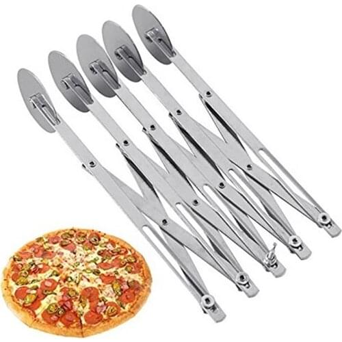 3/5/7 Wheels Dough Divider Pizza Cutter Roller Pastry Knife Cake Baking Tool Stainless Steel Pasta Pizza Wheel Kitchen Tools