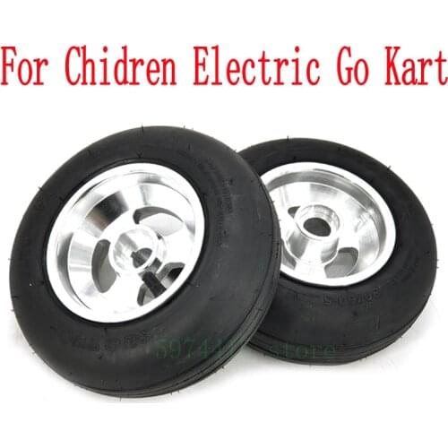 80 / 60-5 Inch Car Tire With Aluminum Hub For Childrens Electric Kart Kart Drift Car Four Wheel Electric Motorcycle Wheel