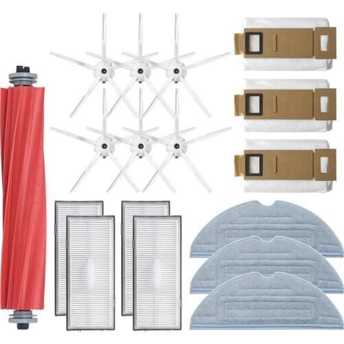 Accessories Main Side Brush Mops Cloths HEPA Filters for Xiaomi Roborock S7 T7 T7Plus Cleaner Parts