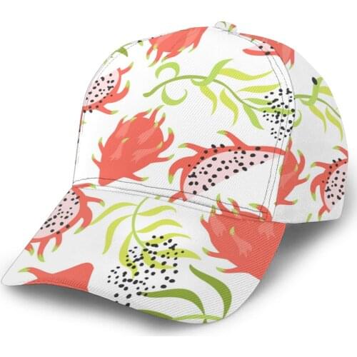 Tropical Dragon Fruit Baseball Cap women men snapback caps Classic Style hat Casual Sport Outdoor cap