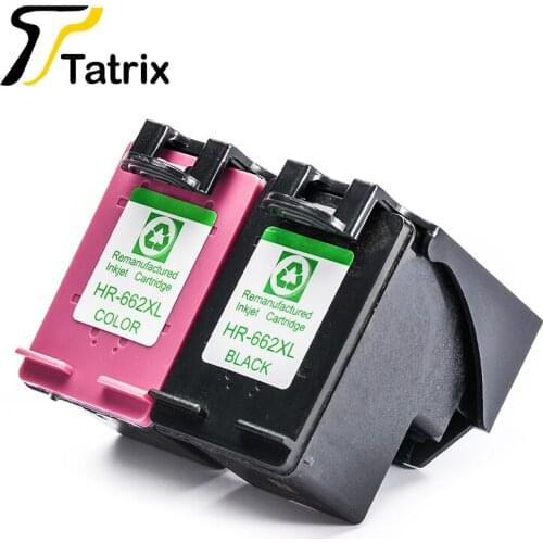 Tatrix For HP662 HP662XL Ink Cartrtidge For HP Deskjet Ink Advantage 1015 1515 2545 2645 3545