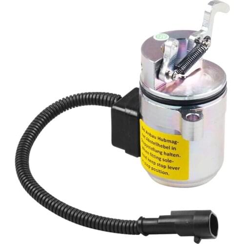 For BOBCAT 6686715 Shut Off Solenoid A220 A300 S250 T200 Deutz Dsl Skid Steer