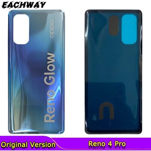 For OPPO Reno 4 Pro Battery Cover Door Housing Case Glass Cover For OPPO Reno 4 Pro Back Battery Cover