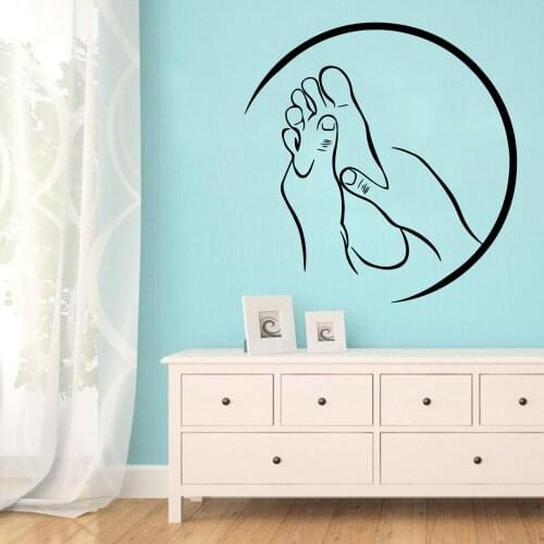 Diy nail salon Wall Stickers Decorative Sticker Home Decor For Kids Rooms Decoration Waterproof Wall Art Decal