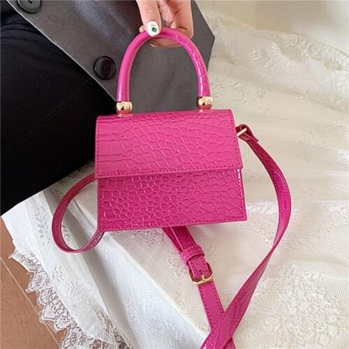 Mini Stone Pattern Totes For Women 2021 Crossbody Shoulder Bags Simple Flap Bag Handbags Lady Travel Cross Body Bag