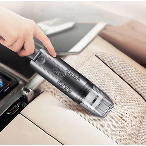 RACEFAS Powerful Wireless Car Vacuum Cleaner Handheld Portable Mini Vacuum Cleaner For Home 4800Pa High Suction Car And Home