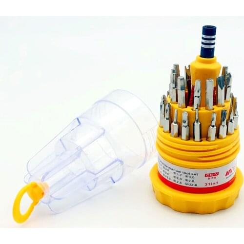 31 in 1 Precision Magnetic Screwdriver Set,,Torx Bits,Hex Handle,Cell Phone Repair Kit,Multifunctional,Tools