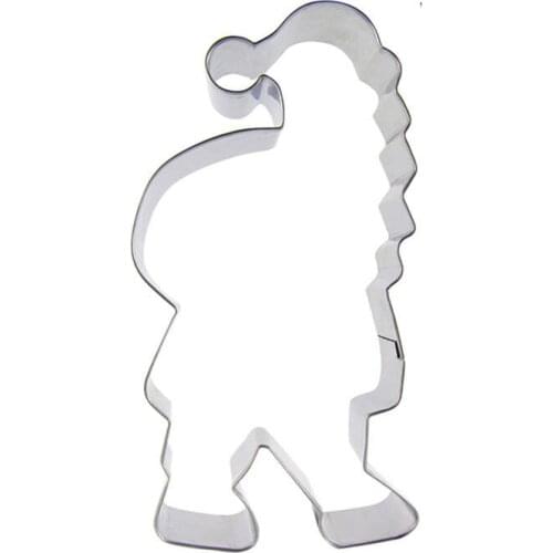 Father christmas shape Cookie cutting molds, baking tools, cake decorating soft candy tools