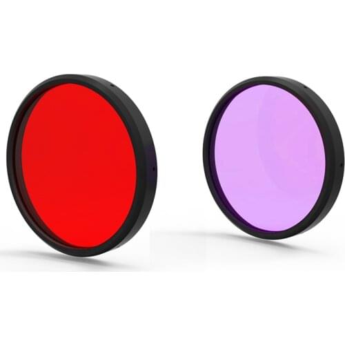 Diving drone underwater robot diving camera sea water fresh water red purple filter suitable for T1 Jiying